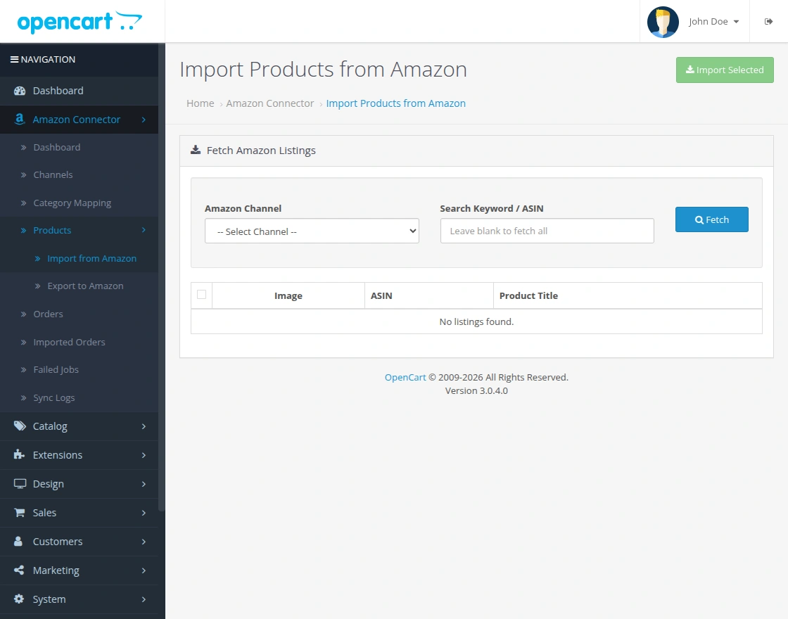oc-amazon-connector-import-products