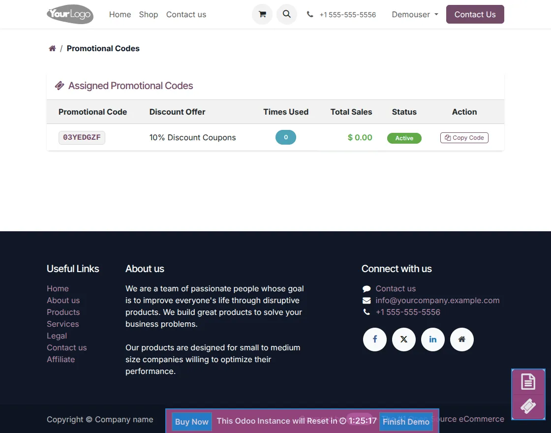 assigned-promotional-codes