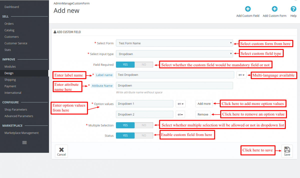 Prestashop Custom Form Maker I Create Customer Forms