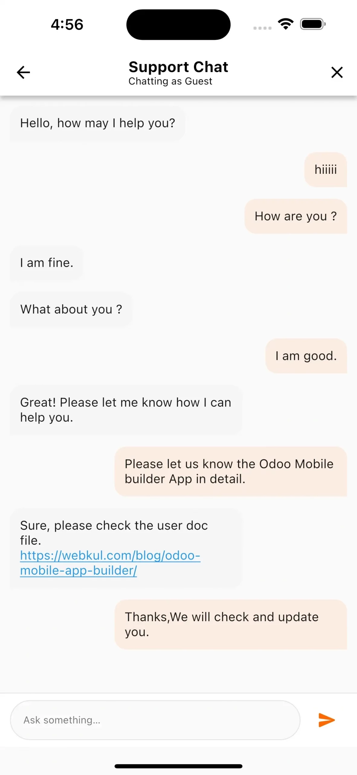 Live support