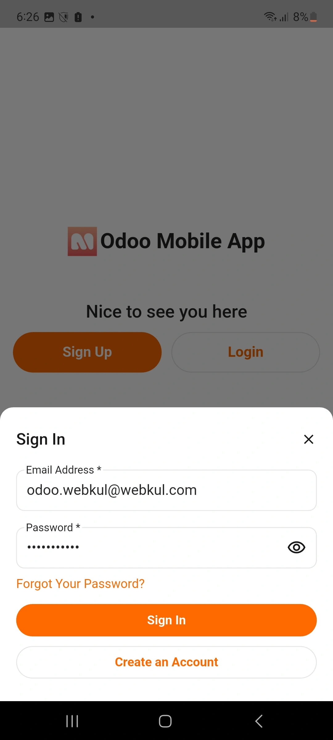 Secure Login Experience