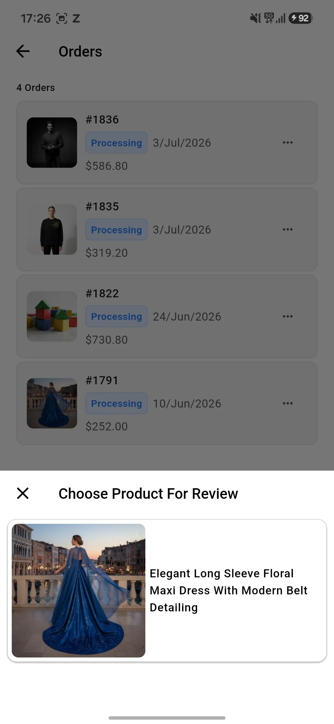 review