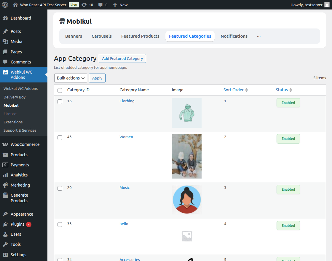 woocommerce-react-api-app-category