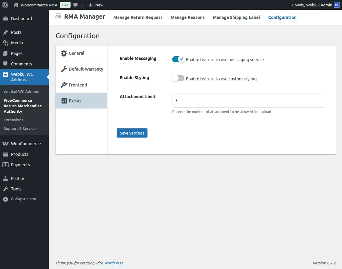 wordpress-woocommerce-product-rma-manager-extras-config 