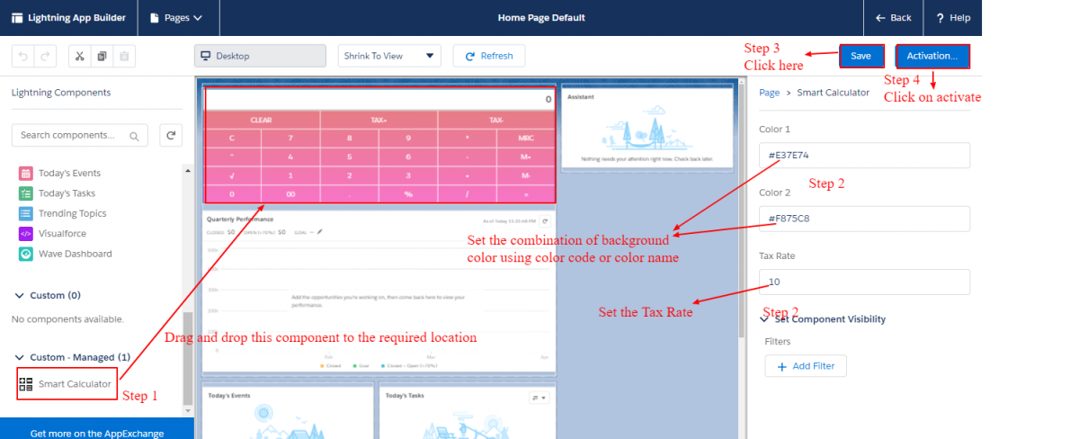 Smart Calculator Lightning Component Salesforce