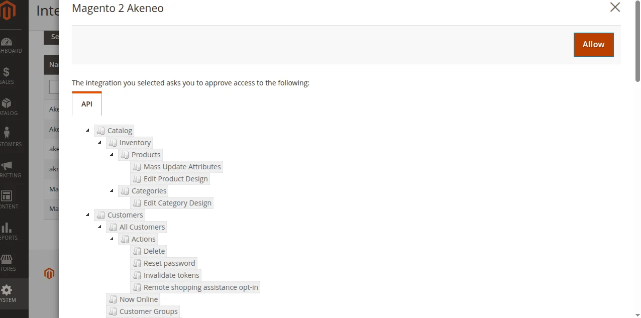 Magento2 akeneo connector