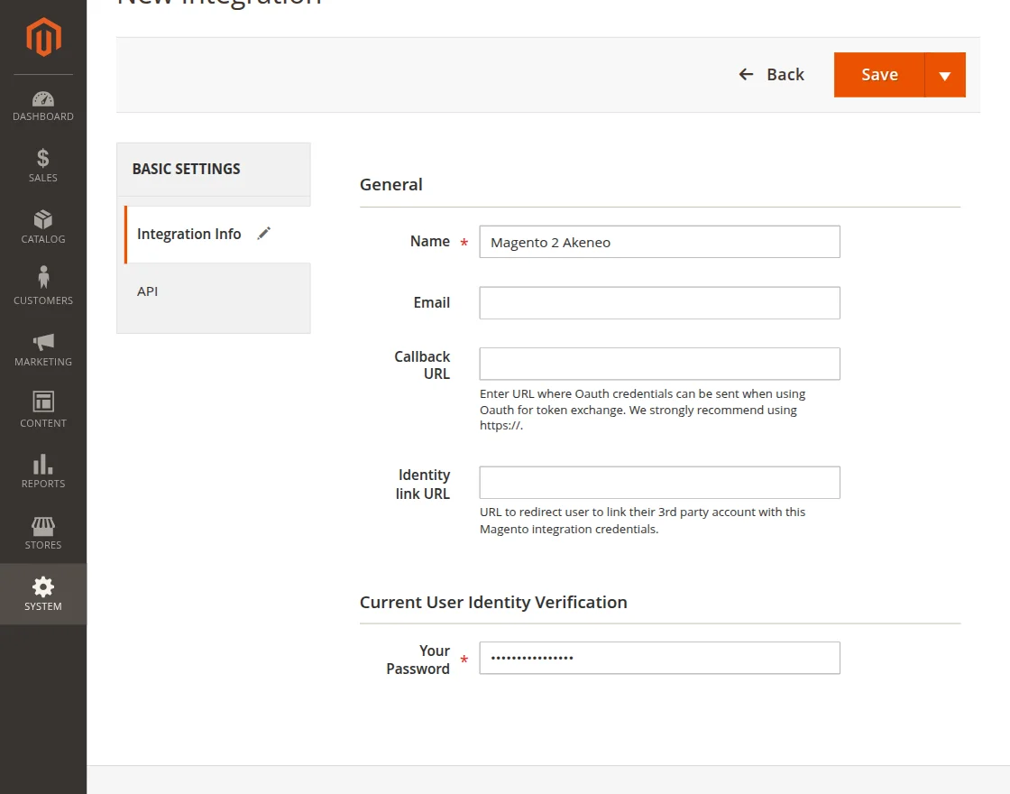 general configuration