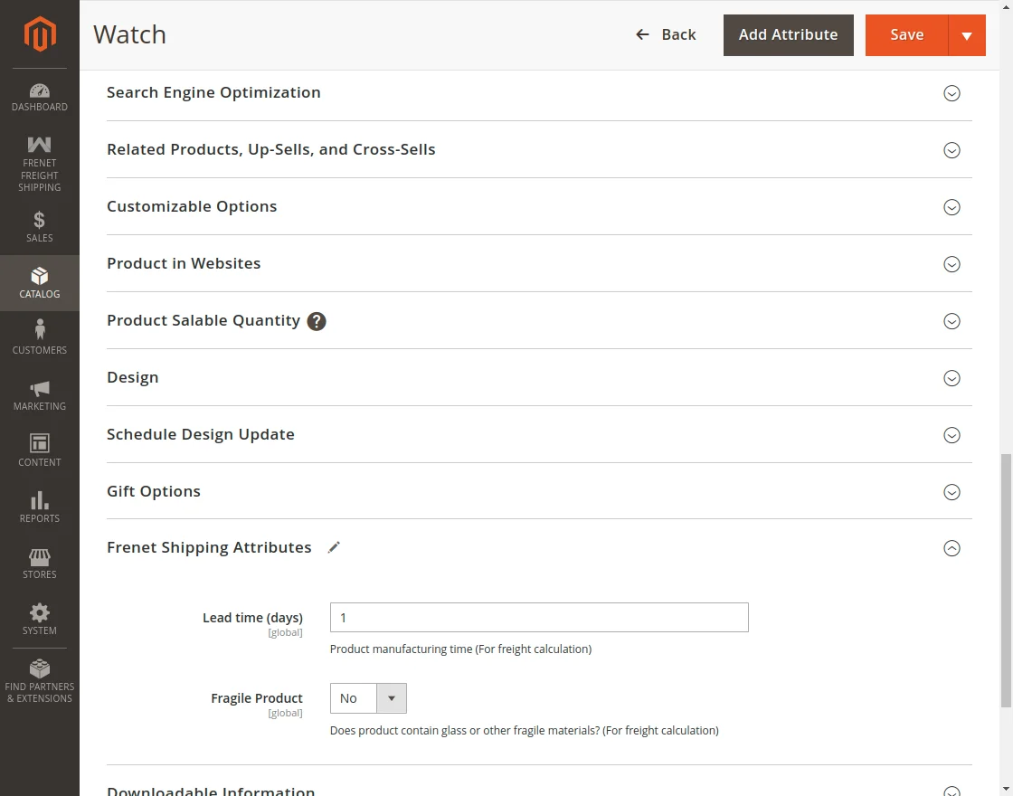 magento2-frenet-freight-shipping-attribute