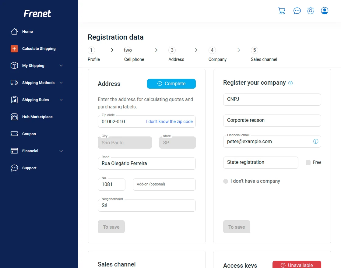 FRENET-Admin-Panel-registration