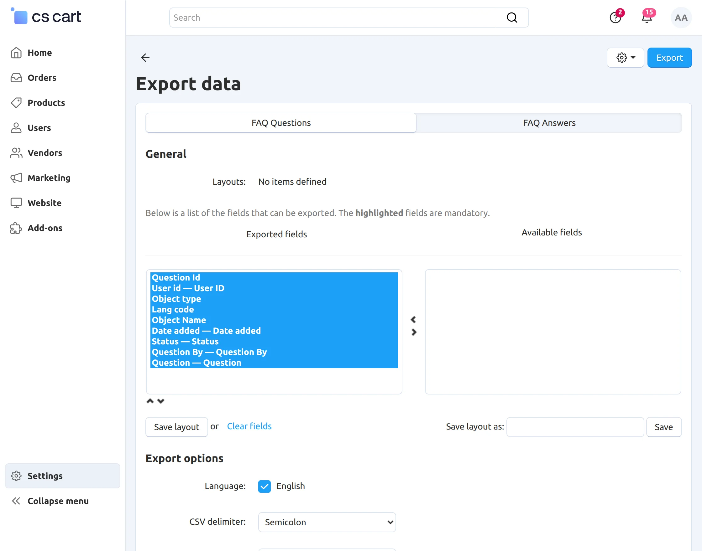 exportquestions