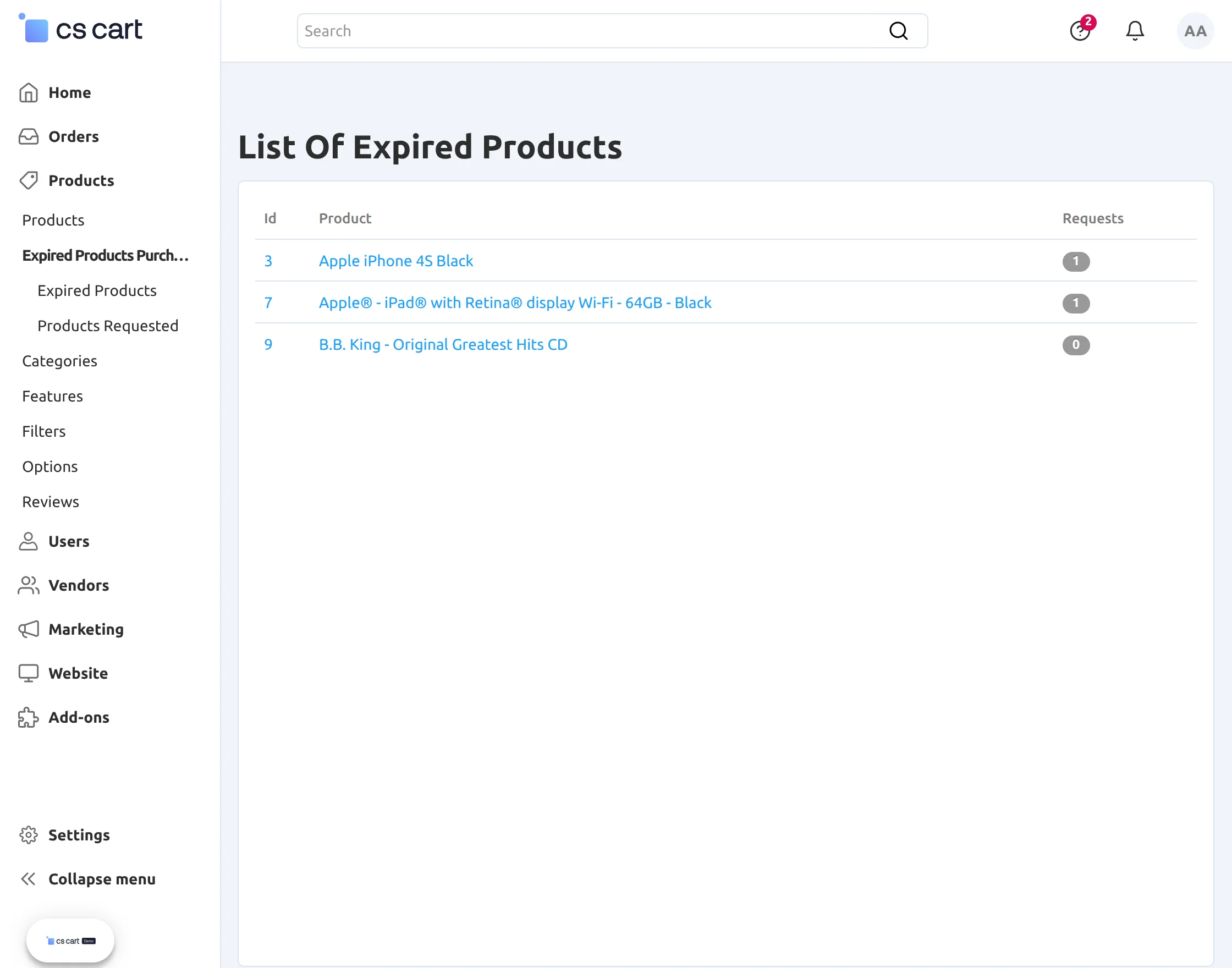 f-list-of-expired-products
