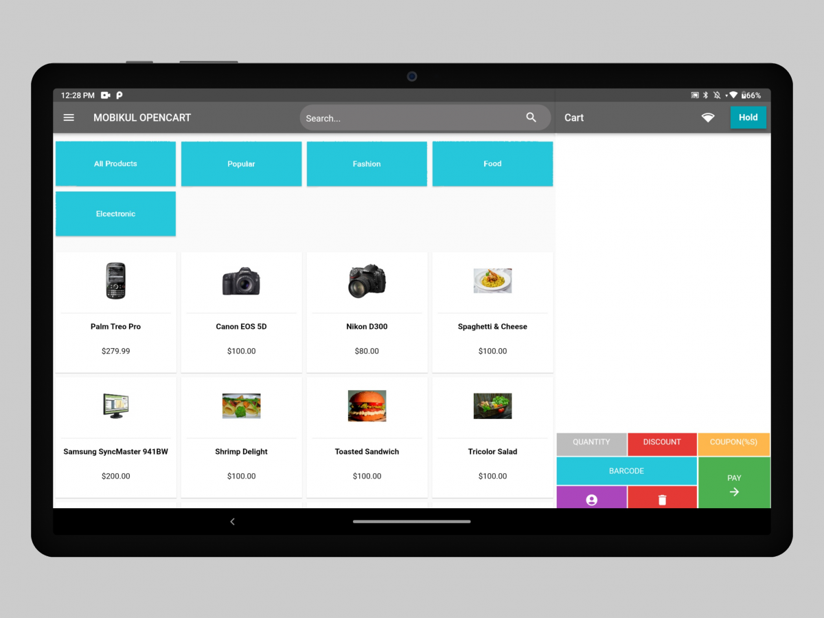 Opencart Android POS | Flutter Retail Point of sale Module