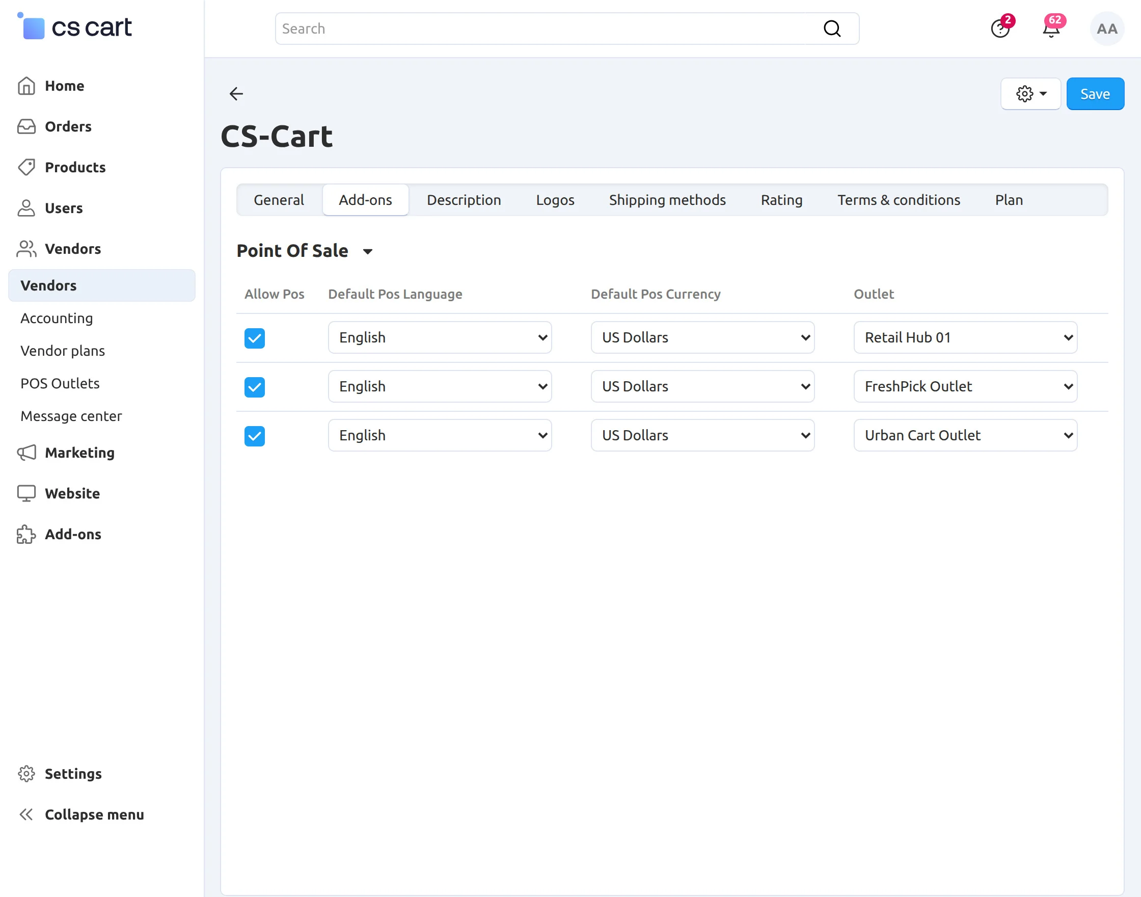 adminsetlanguagecurrency