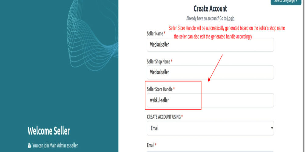 Selelr signup