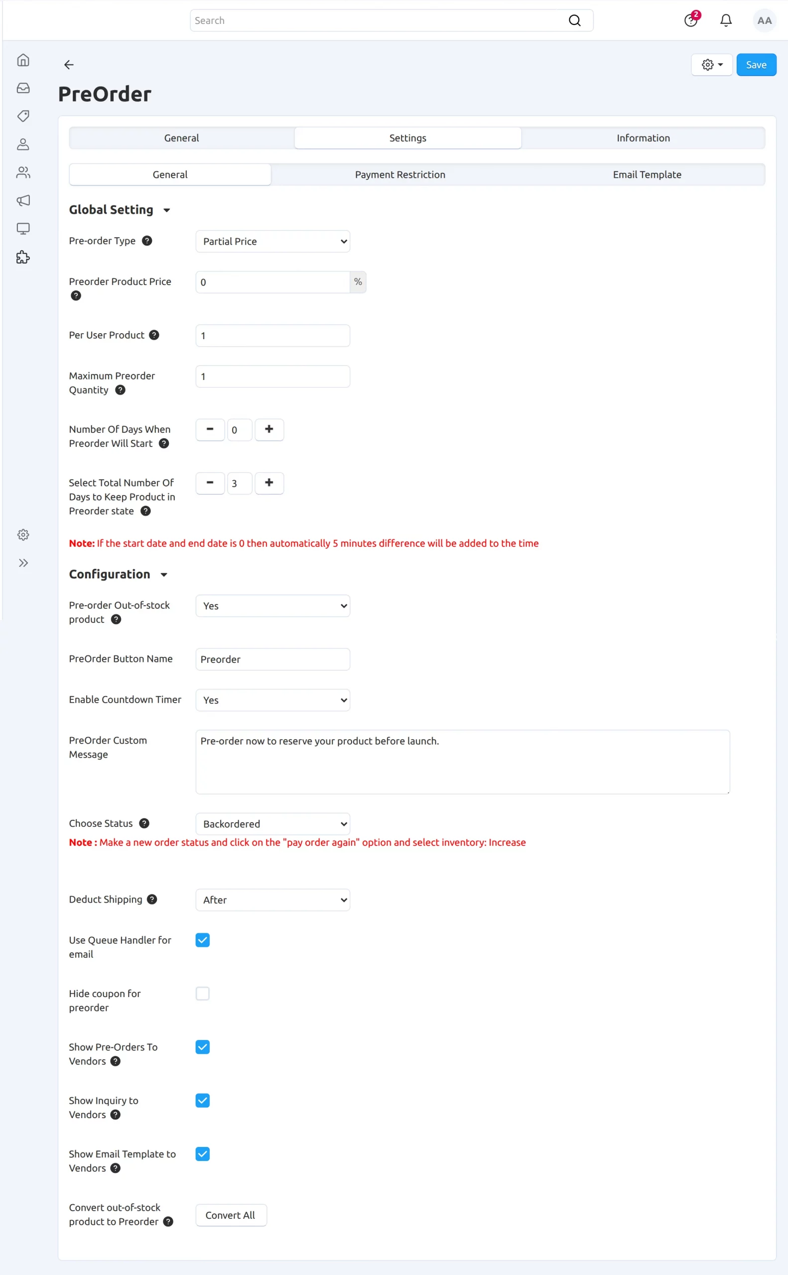 aa-preorder-config