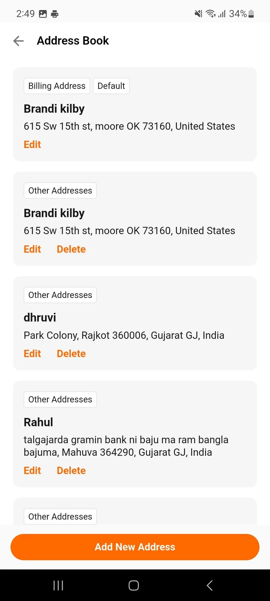 Address Book