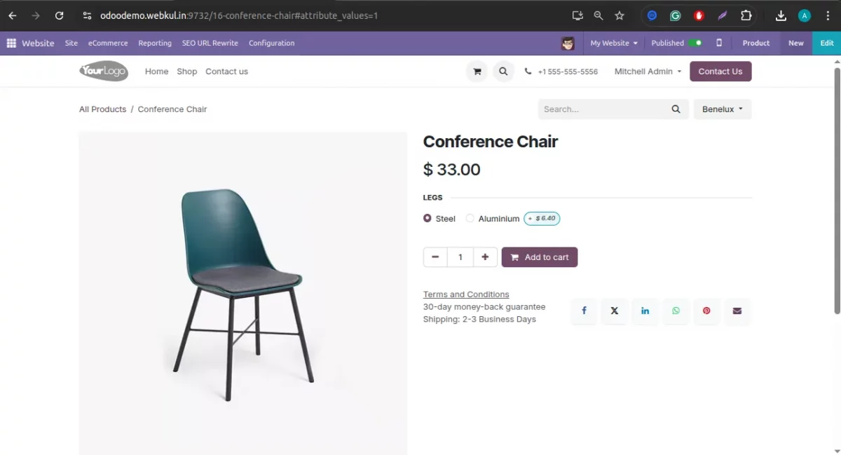 before product url update
