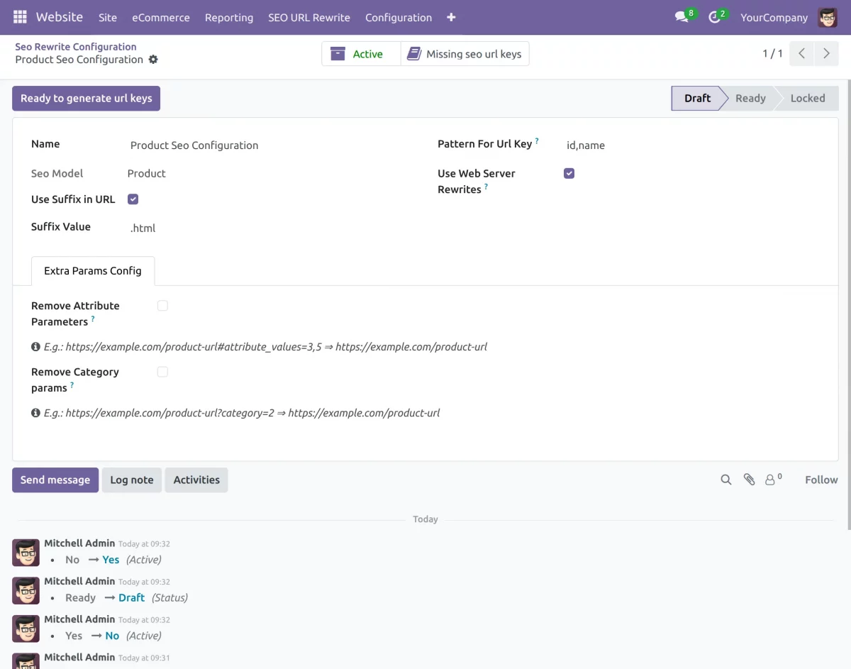 generate product url key