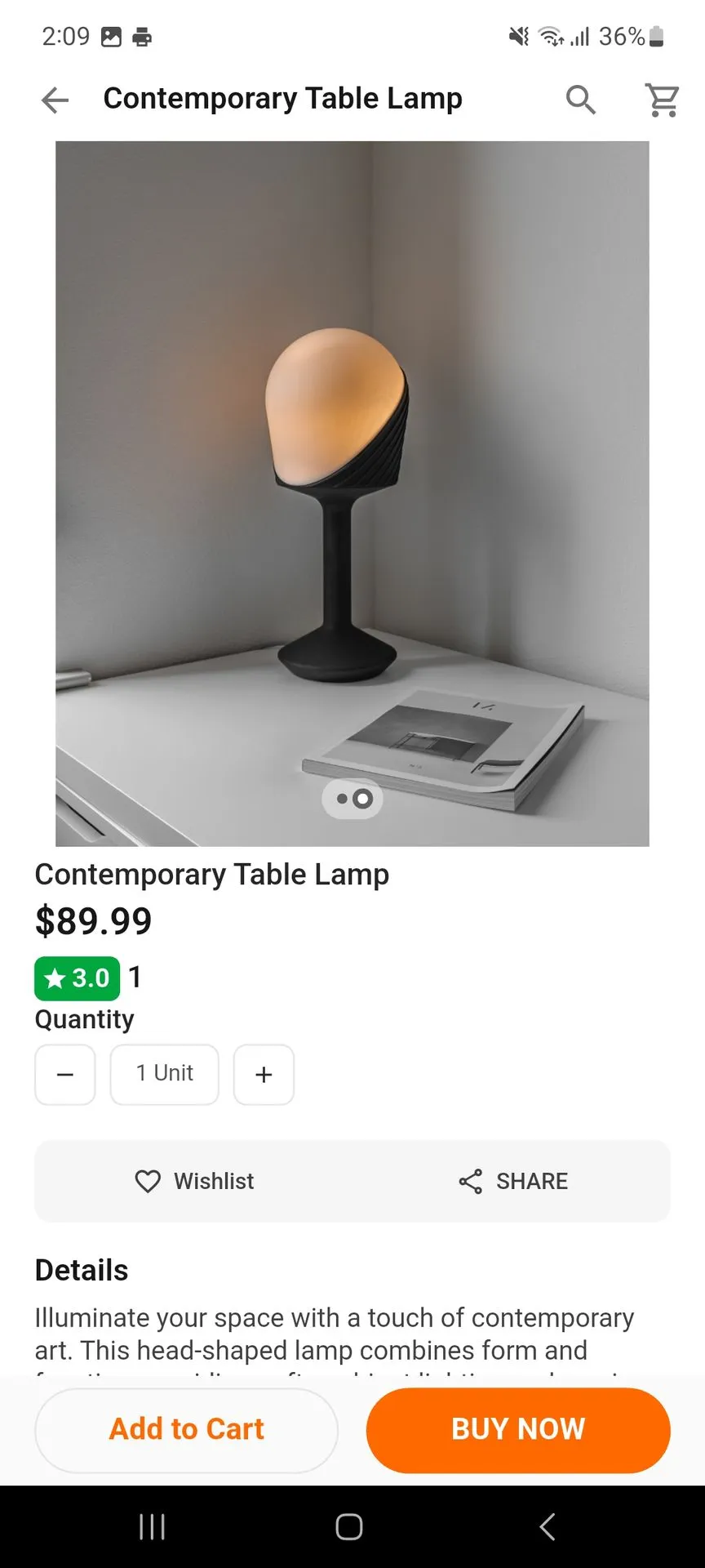 product page