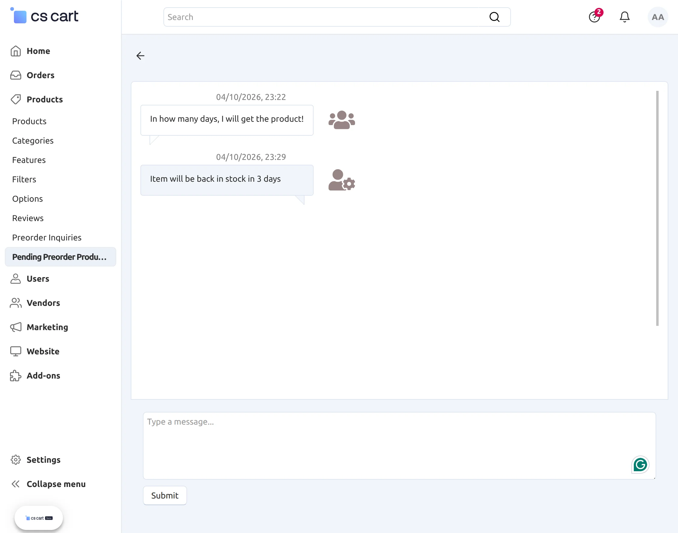 r-customer-communication