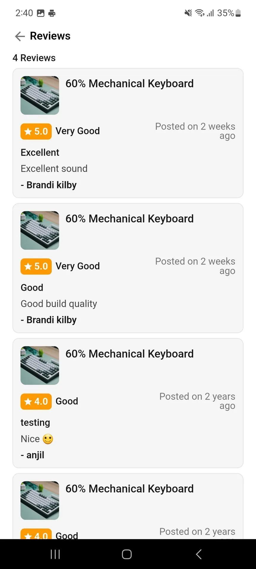 reviews