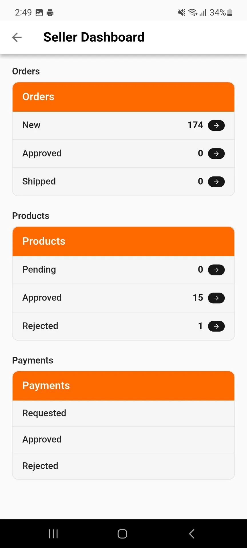 Seller Dashboard