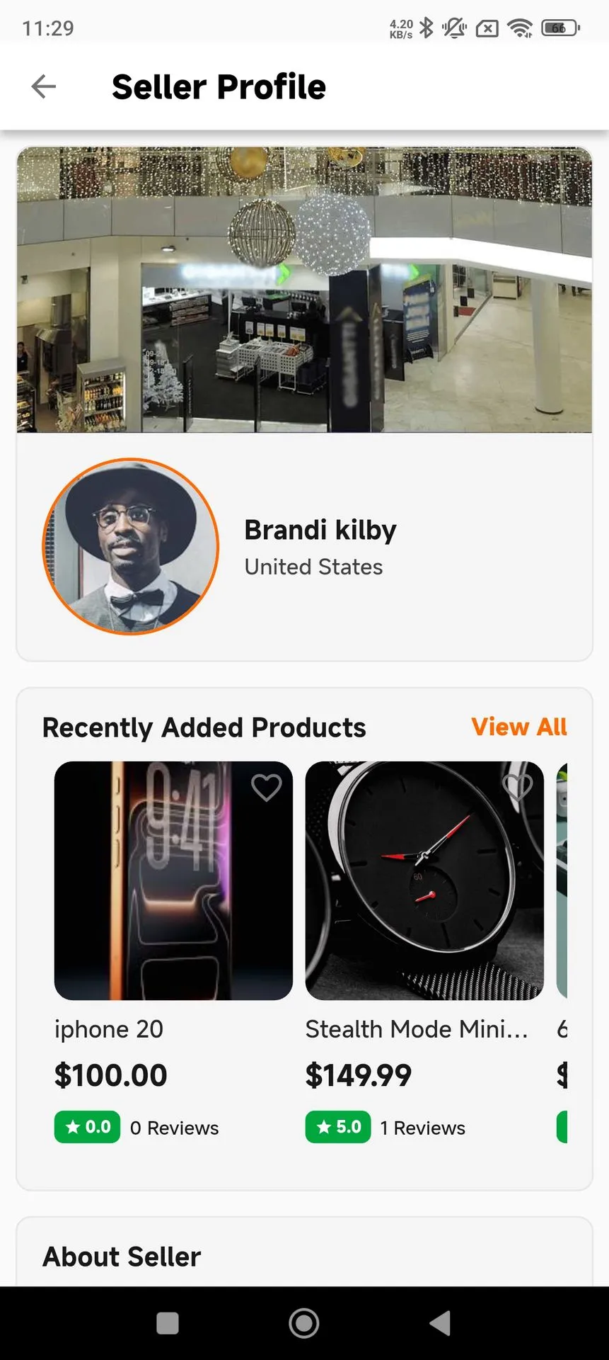 Seller Profile