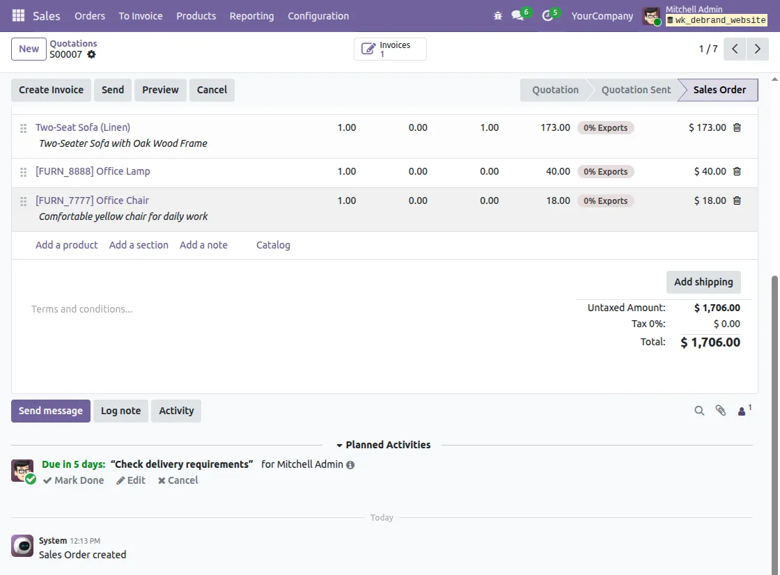 OdooBot is renamed to &ldquo;System&rdquo;.