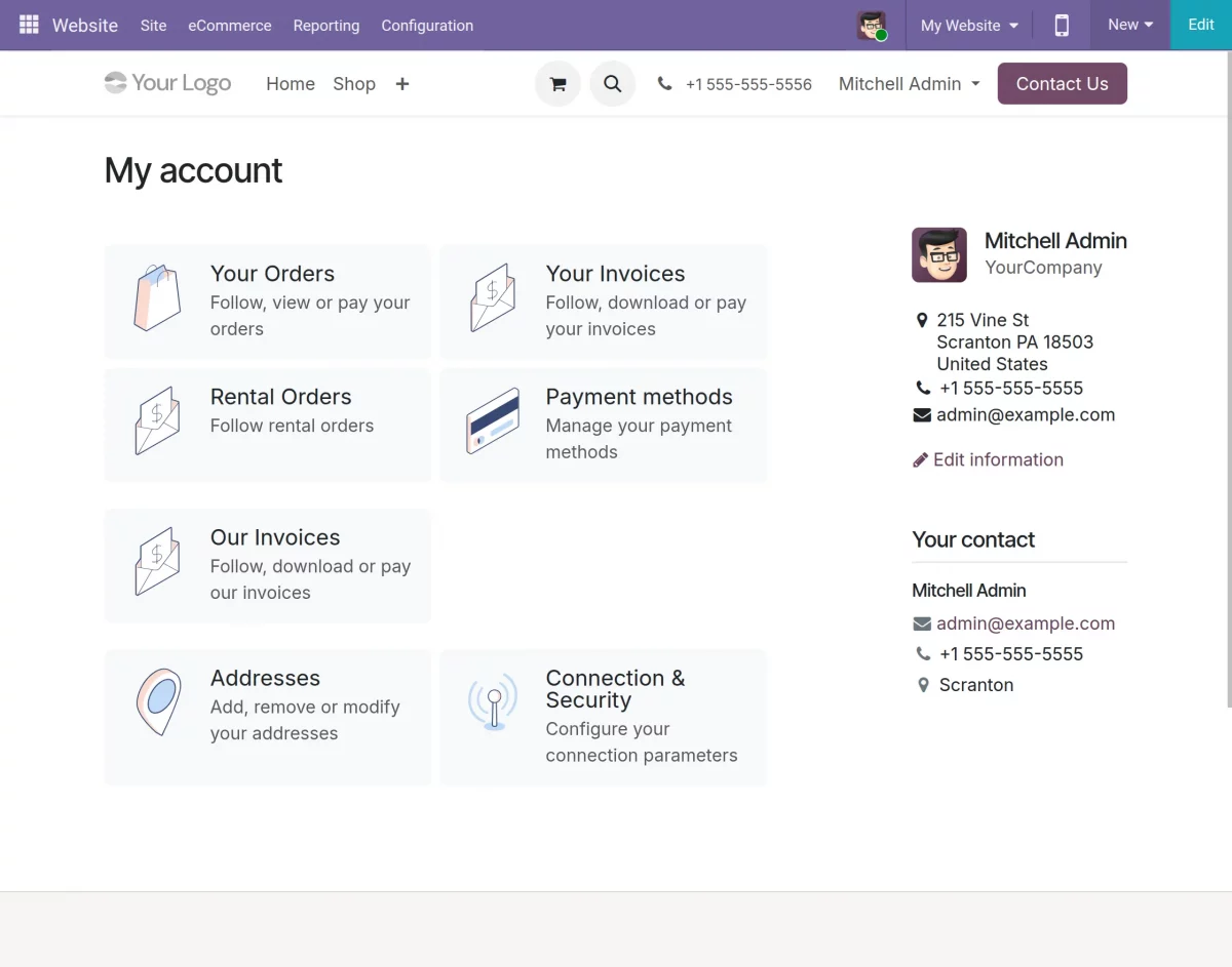 customer-rental-account