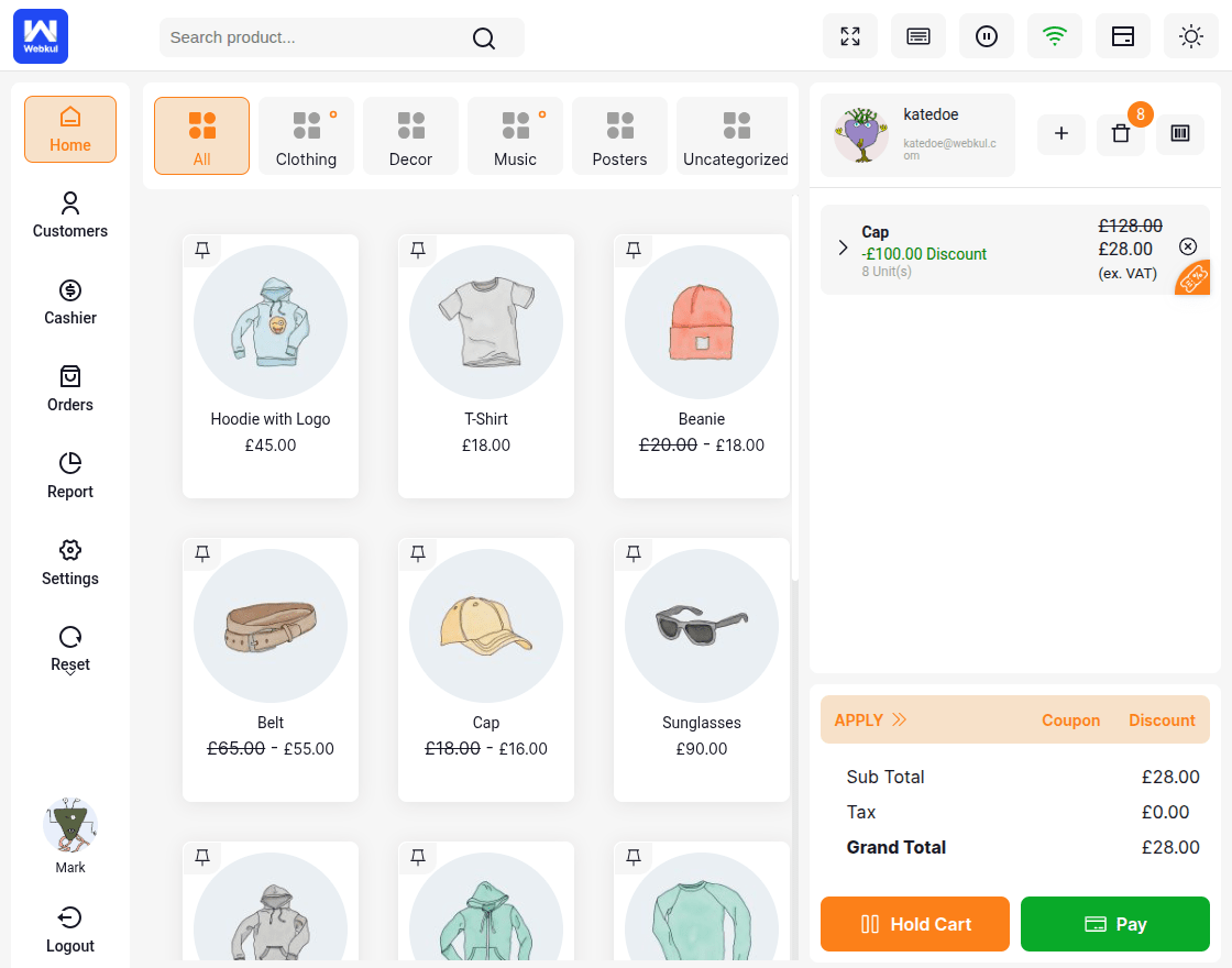 WooCommerce POS Pricelist