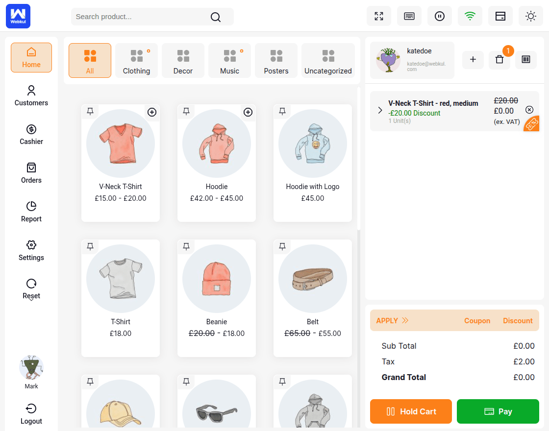 WooCommerce POS Pricelist