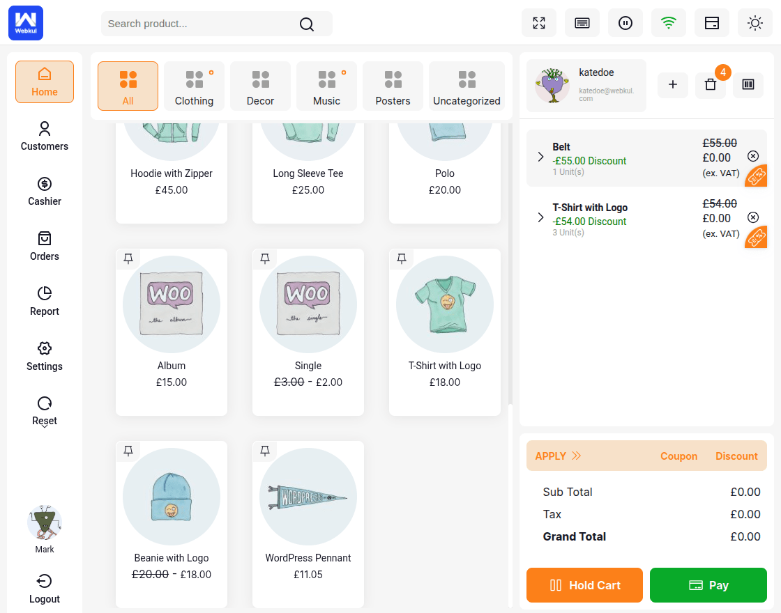 WooCommerce POS Pricelist