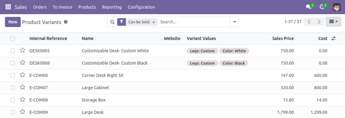 Different-variant-of-of-the-same-product