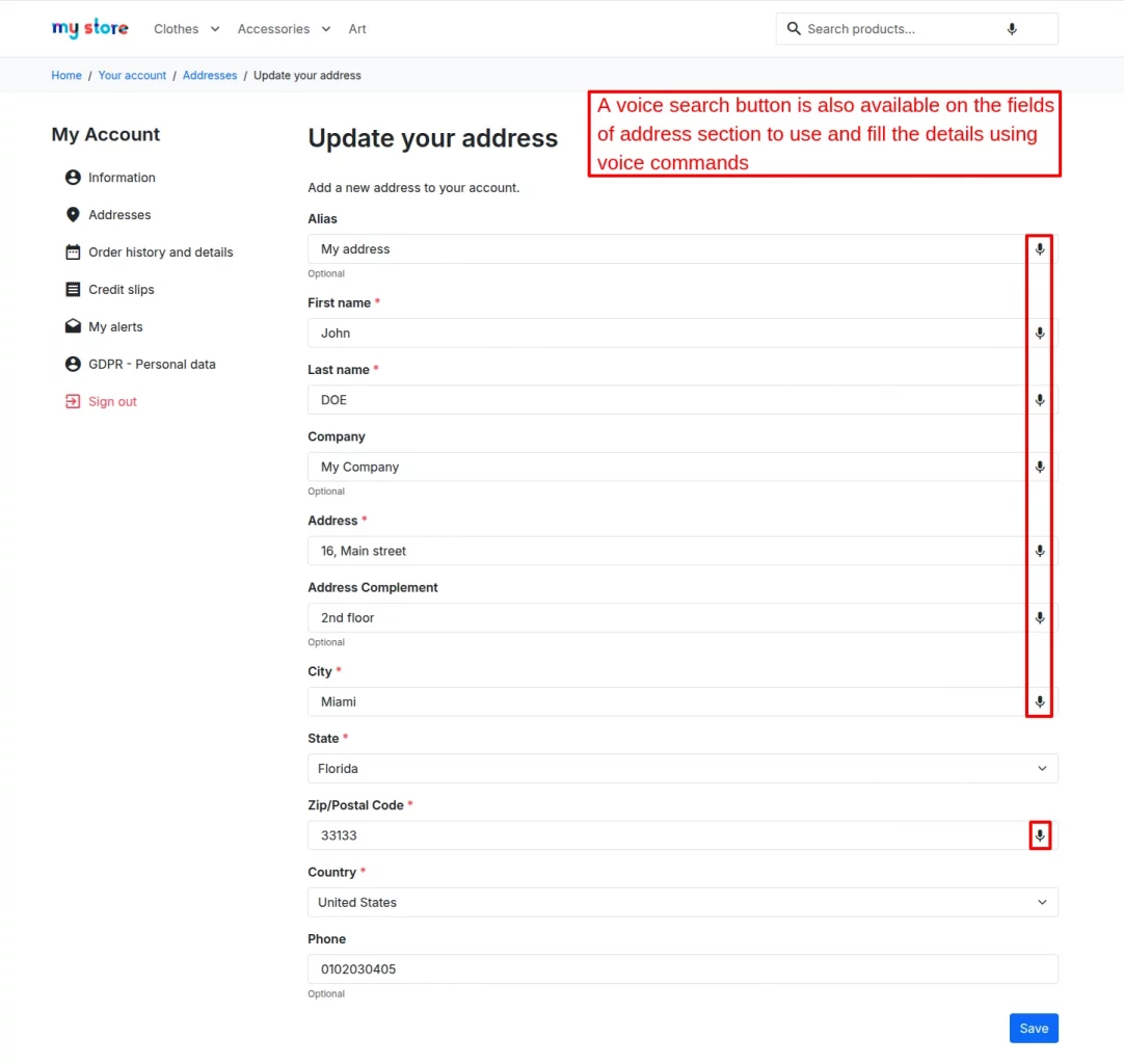 personal-address-voice-search-functionality