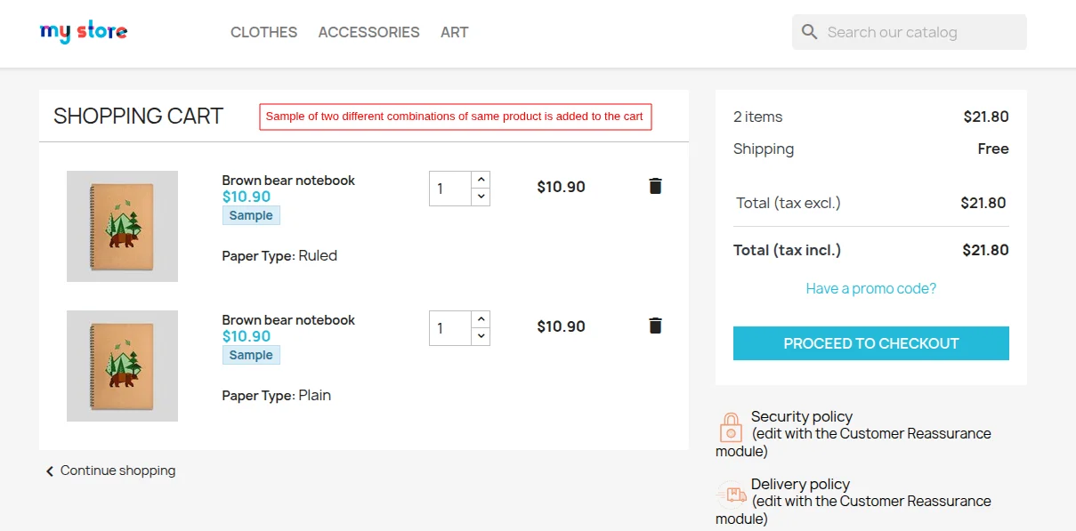 Different-combination-sample-in-same-cart