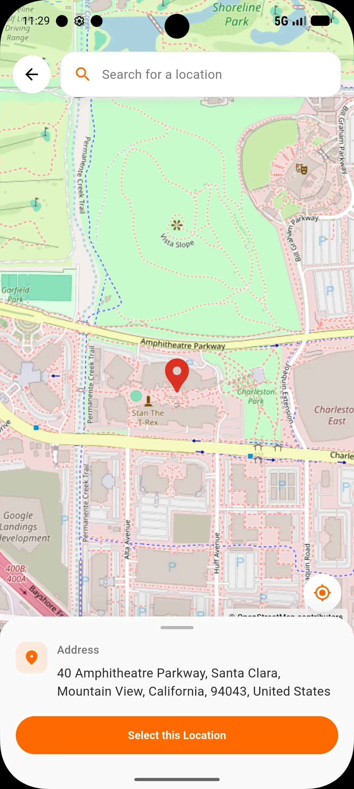 Map Location
