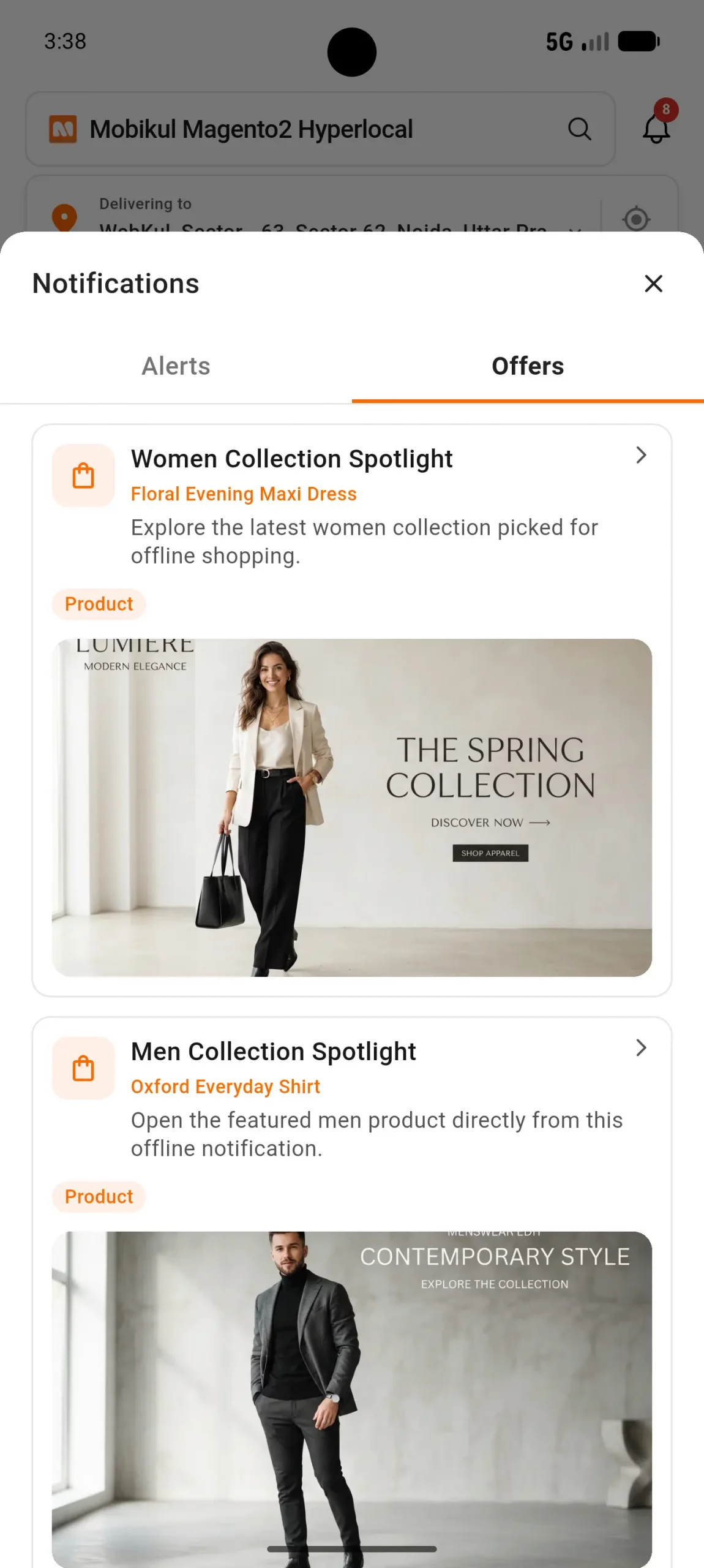 Offer Hyperlocal Notification