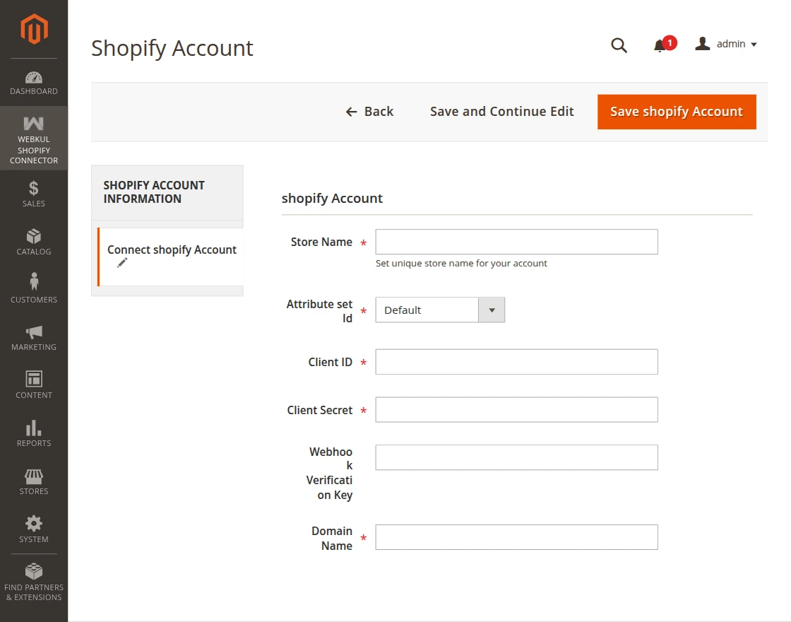 connect-shopify-account