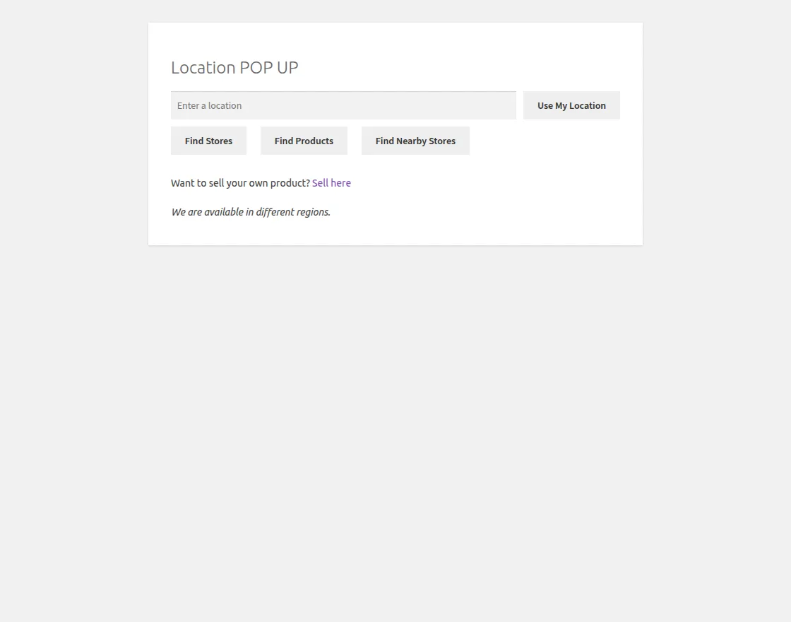 location
