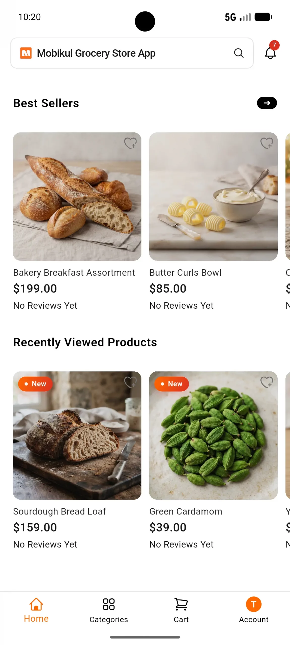 Grocery Mobile App