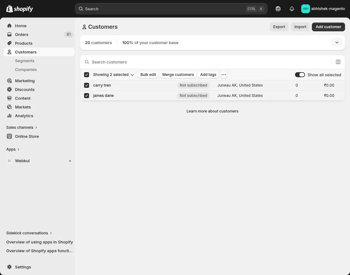 shopify-customer-view-page