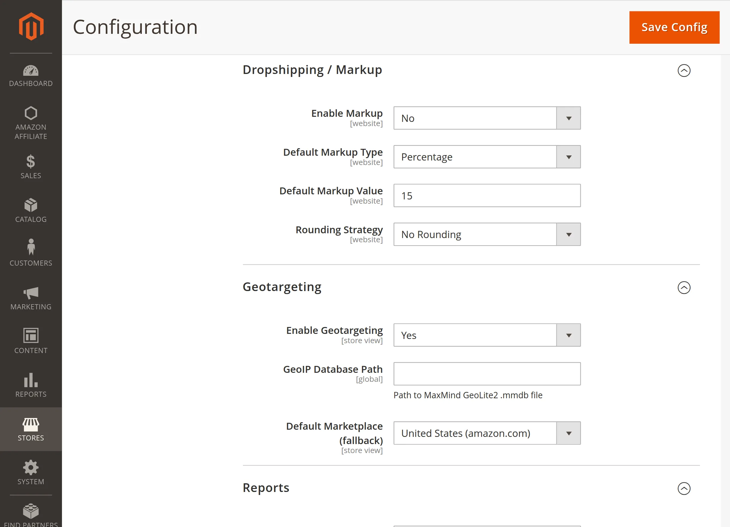 Magento 2 Amazon Affiliate dropshipping

