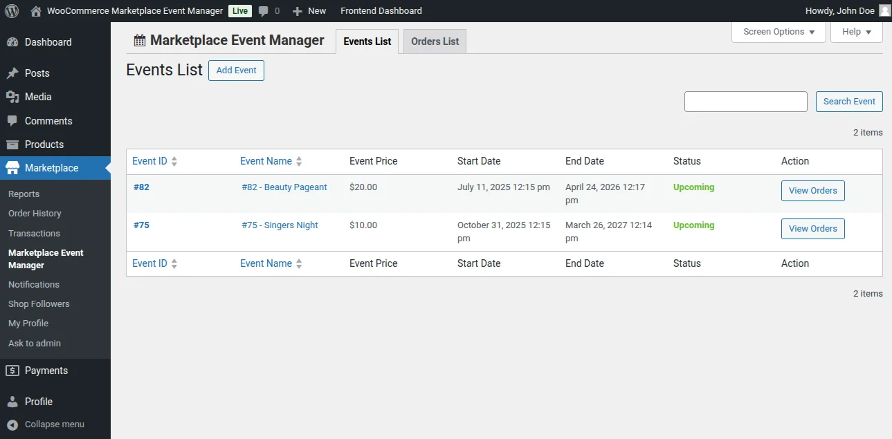 marketplace-event-manager-seller-backend-events-list