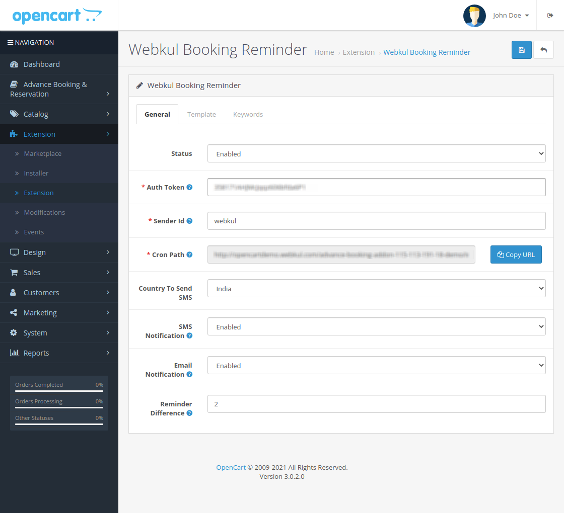 General Configuration