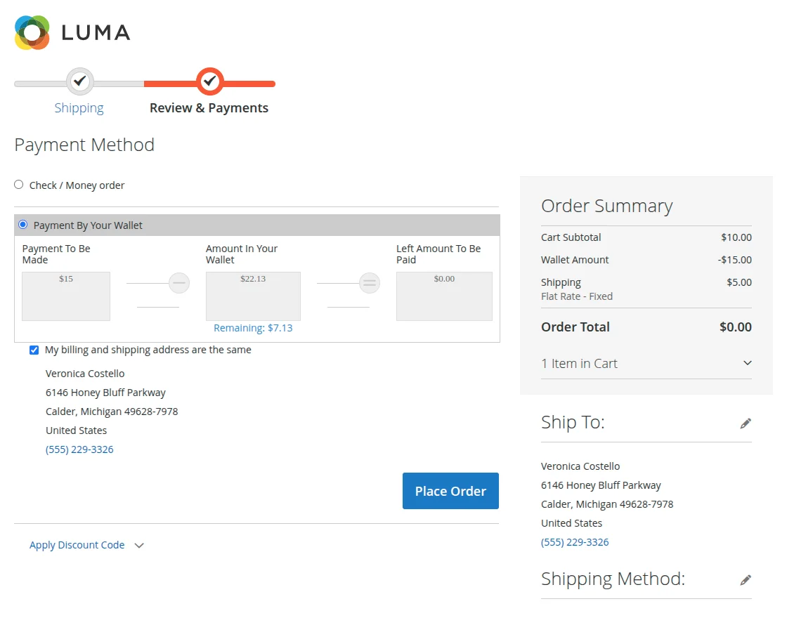 full-payment-through-wallet