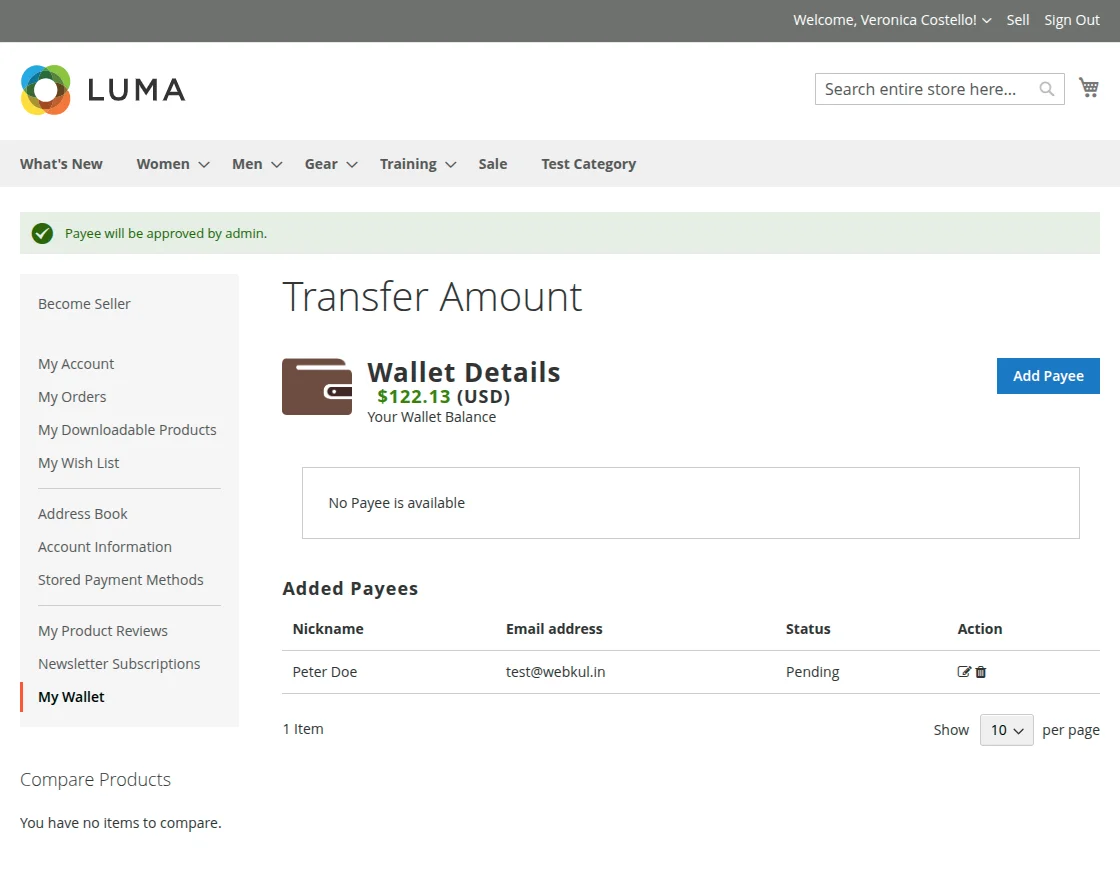 payee-custom-message