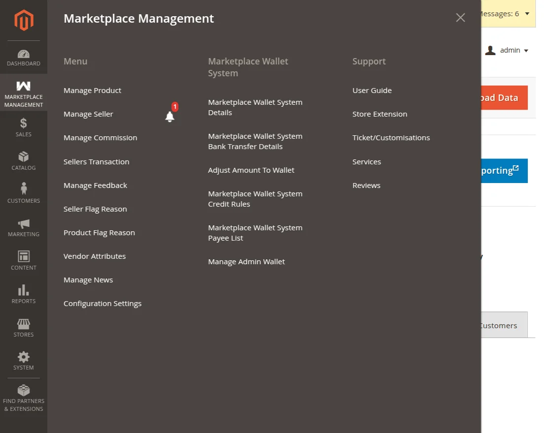 webkul-marketplace-wallet-system-management