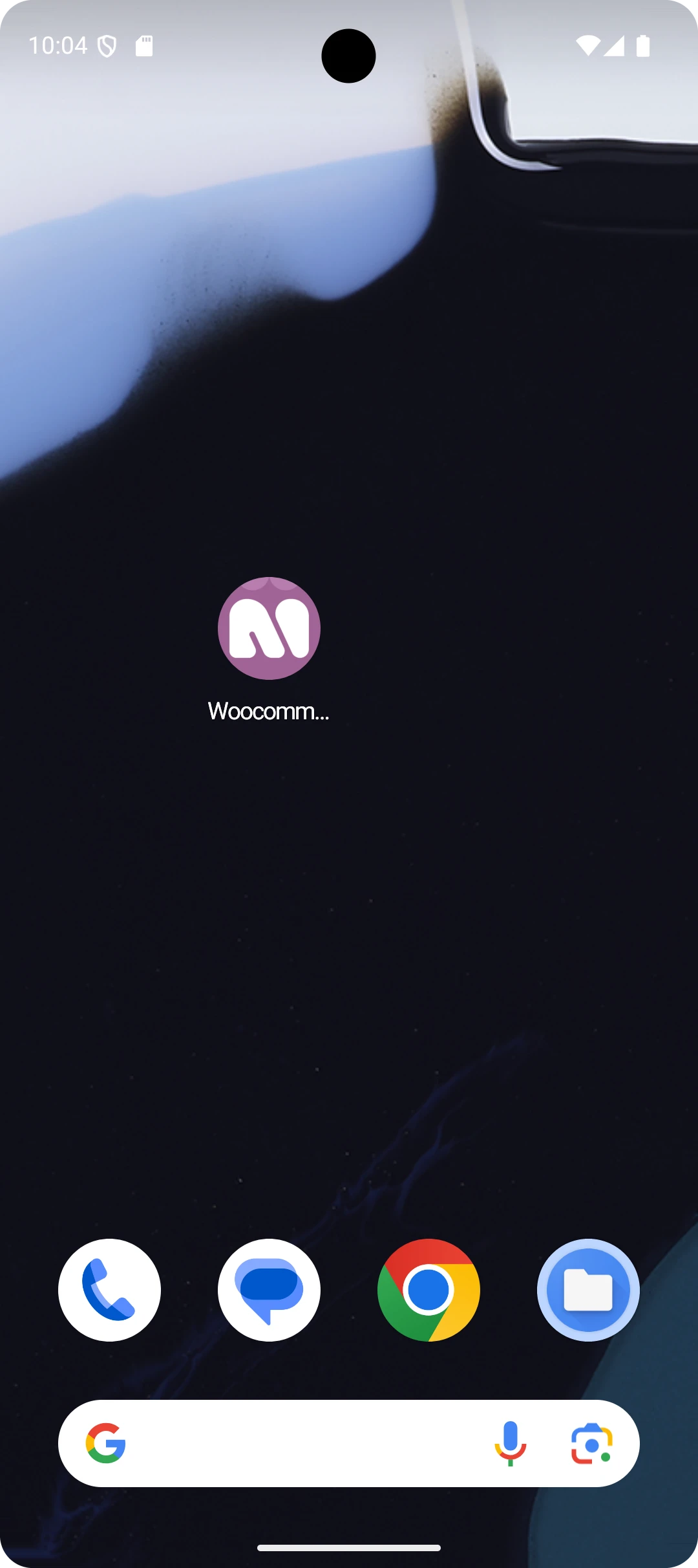 launcher screen