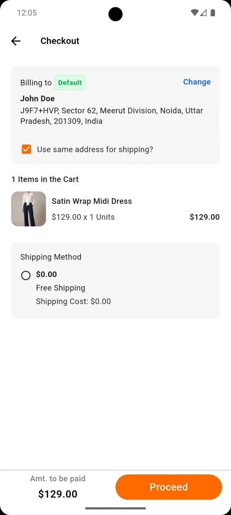 checkout