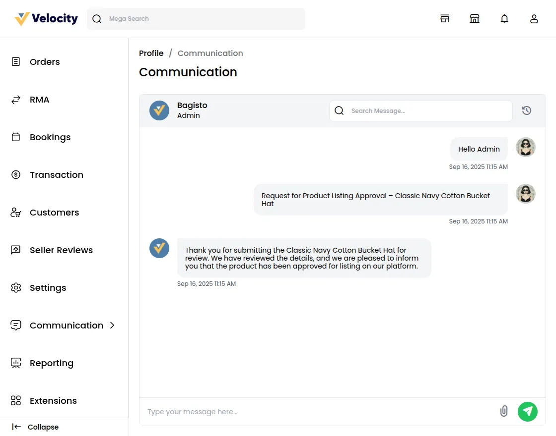 seller-communication